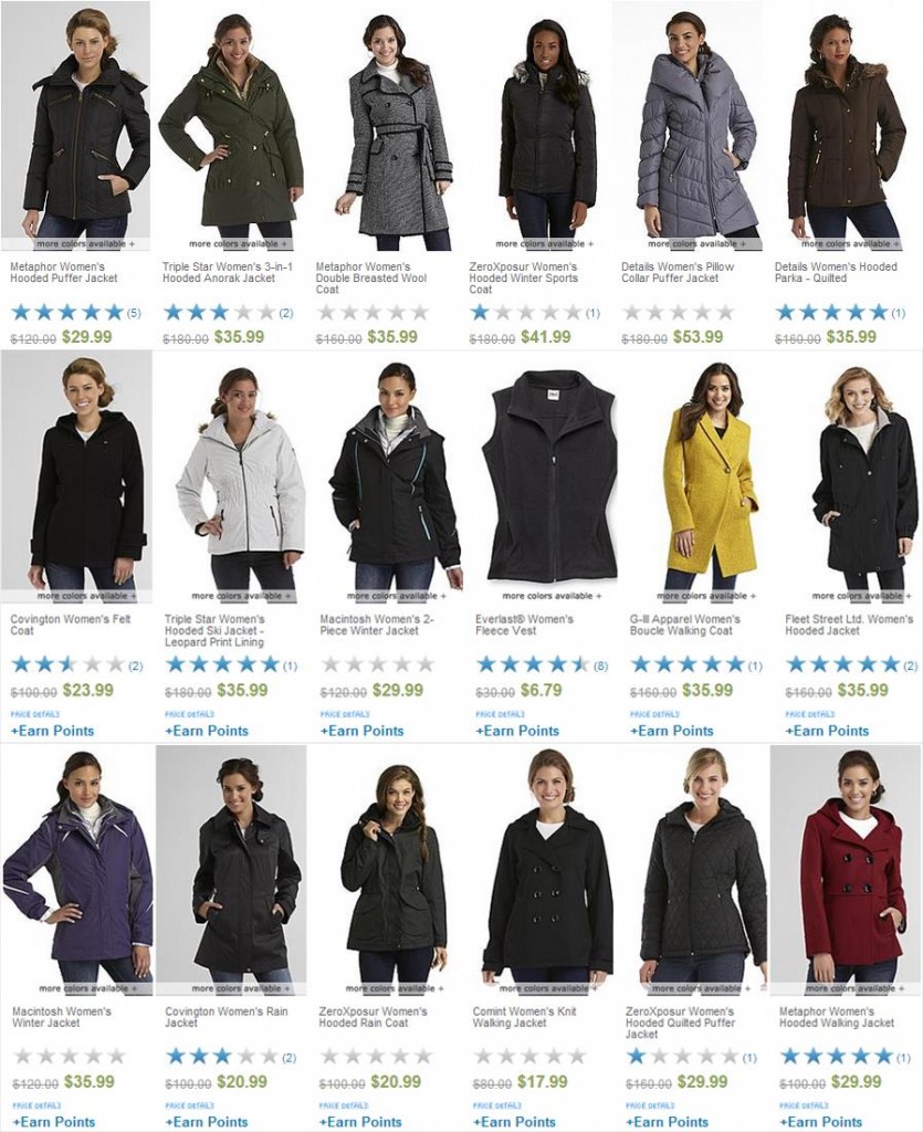 Sears Catalogue Women Outwear