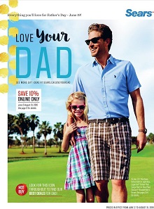Sears Catalogue Love Your Dad June 2 - August 31 2016