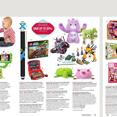 Sears Christmas Toy Gifts December