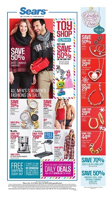 sears flyer december 17-24 christmas