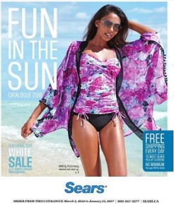 Sears Catalogue 15 April 2016 Ontario Swimsuits